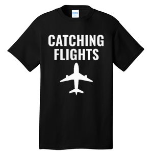 Catching Flights And Feelings Matching Couples Baecation Tall T-Shirt