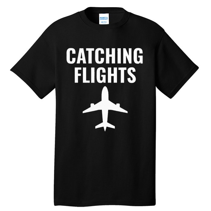 Catching Flights And Feelings Matching Couples Baecation Tall T-Shirt