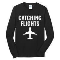 Catching Flights And Feelings Matching Couples Baecation Tall Long Sleeve T-Shirt