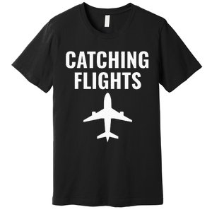 Catching Flights And Feelings Matching Couples Baecation Premium T-Shirt