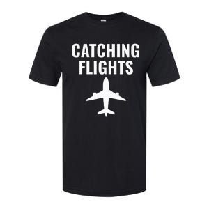 Catching Flights And Feelings Matching Couples Baecation Softstyle CVC T-Shirt