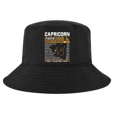 Capricorn Facts Astrology Quotes zodiac sign Birthday Cool Comfort Performance Bucket Hat