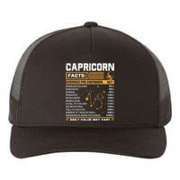 Capricorn Facts Astrology Quotes zodiac sign Birthday Yupoong Adult 5-Panel Trucker Hat