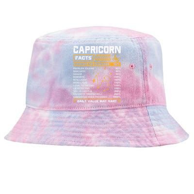 Capricorn Facts Astrology Quotes zodiac sign Birthday Tie-Dyed Bucket Hat