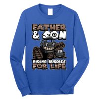 Cool Father And Son Monster Truck Riding Buddies For Life Gift Long Sleeve Shirt