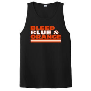 Chicago Football Bleed Blue & Orange PosiCharge Competitor Tank