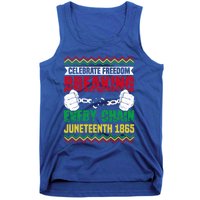 Celebrate Freedom Breaking Every Chain African Juneteenth Cute Gift Tank Top