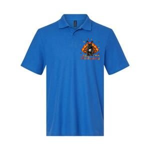 Cute French Bulldog Happy Thanksgiving Turkey Dog Crispy Softstyle Adult Sport Polo