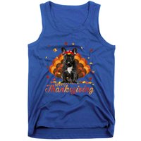 Cute French Bulldog Happy Thanksgiving Turkey Dog Crispy Tank Top