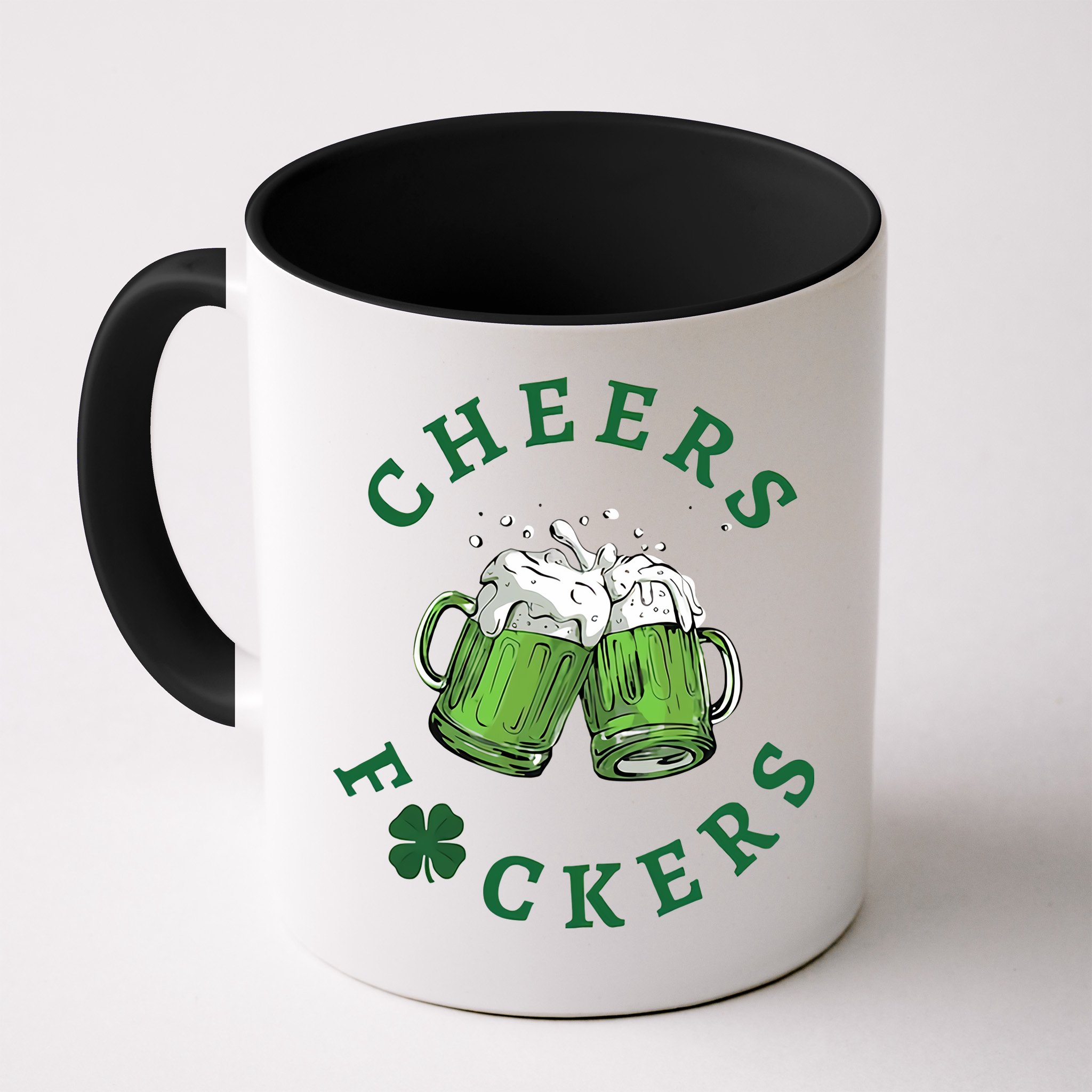 Cheers Fucker Beer Lover Drinking Team Saint Patrick's Day Matching Group Mug