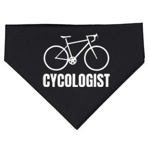 Cycologist Funny Bicycle Bike USA-Made Doggie Bandana