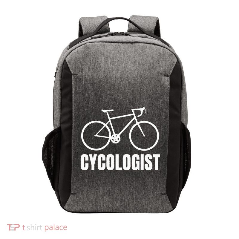 Cycologist Funny Bicycle Bike Vector Backpack