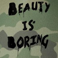 Cool Funny Beauty is Boring Nerd Geek Retro Graphic Legacy Tie Dye Trucker Hat