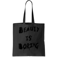 Cool Funny Beauty is Boring Nerd Geek Retro Graphic Bag