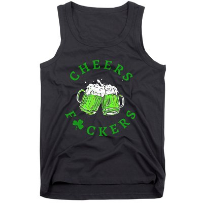 Cheers Fuckers Beer Gift Tank Top