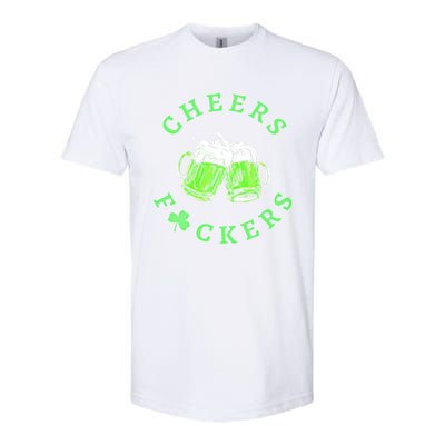 Cheers Fuckers Beer Gift Softstyle® CVC T-Shirt