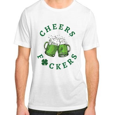 Cheers Feckers Beer Friends Lover Adult ChromaSoft Performance T-Shirt