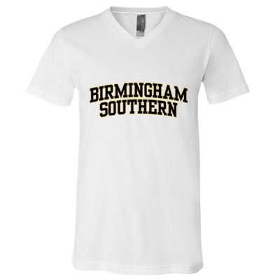 College Fever Birmingham Southern College 02 V-Neck T-Shirt
