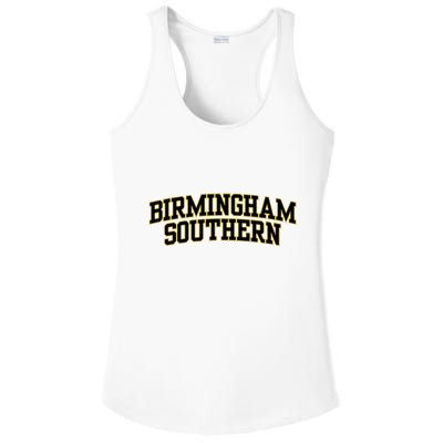 College Fever Birmingham Southern College 02 Ladies PosiCharge Competitor Racerback Tank