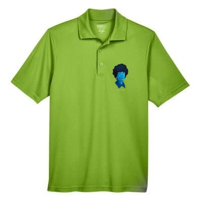 Congress Famous Black Quote Shirley Chisholm Gift Men's Origin Performance Piqué Polo