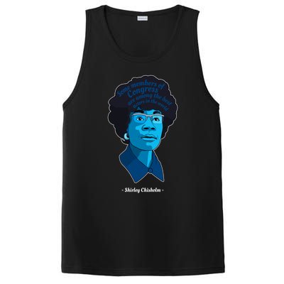 Congress Famous Black Quote Shirley Chisholm Gift PosiCharge Competitor Tank