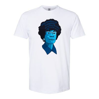 Congress Famous Black Quote Shirley Chisholm Gift Softstyle® CVC T-Shirt