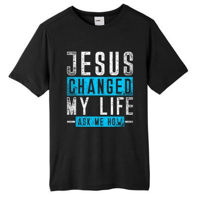 Christian Faith Bible Prayer God Savior Devotee Jesus Tall Fusion ChromaSoft Performance T-Shirt