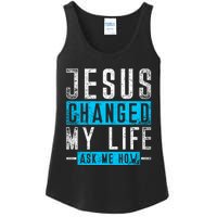 Christian Faith Bible Prayer God Savior Devotee Jesus Ladies Essential Tank