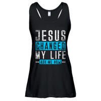 Christian Faith Bible Prayer God Savior Devotee Jesus Ladies Essential Flowy Tank