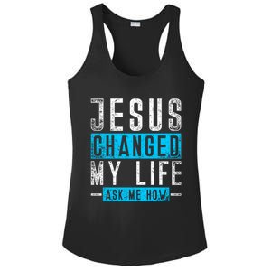 Christian Faith Bible Prayer God Savior Devotee Jesus Ladies PosiCharge Competitor Racerback Tank