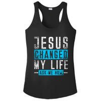 Christian Faith Bible Prayer God Savior Devotee Jesus Ladies PosiCharge Competitor Racerback Tank