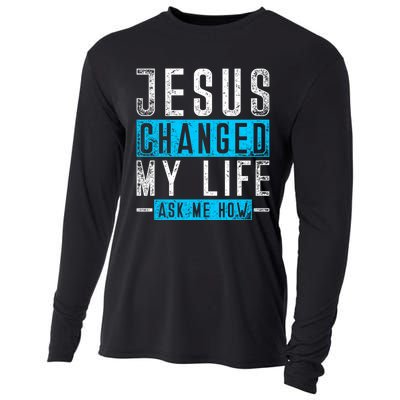 Christian Faith Bible Prayer God Savior Devotee Jesus Cooling Performance Long Sleeve Crew