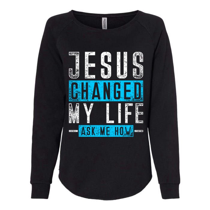 Christian Faith Bible Prayer God Savior Devotee Jesus Womens California Wash Sweatshirt