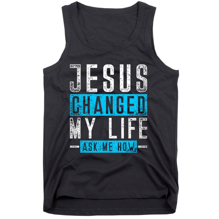 Christian Faith Bible Prayer God Savior Devotee Jesus Tank Top