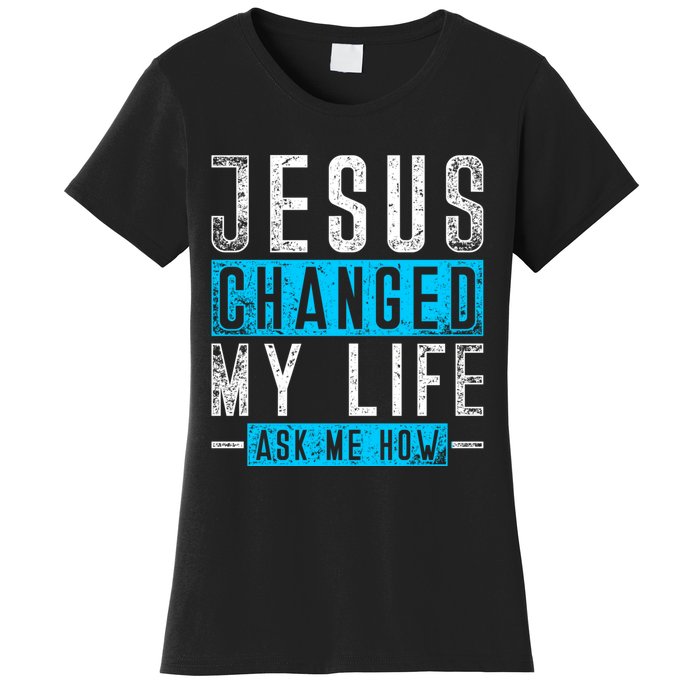 Christian Faith Bible Prayer God Savior Devotee Jesus Women's T-Shirt