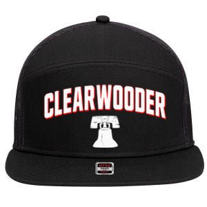 Clearwooder Funny Baseball Tee Clearwater FL Spring 7 Panel Mesh Trucker Snapback Hat