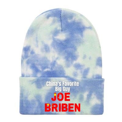 Chinas Favorite Big Guy Joe Briben Tie Dye 12in Knit Beanie