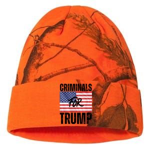 Criminals For Biden Is Biden Supporter Is American Pride Gift Kati Licensed 12" Camo Beanie