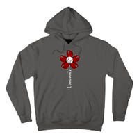 Cincinnati Flower Baseball Tall Hoodie