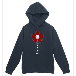 Cincinnati Flower Baseball Urban Pullover Hoodie