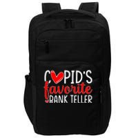 CupidS Favorite Bank Teller Funny Hearts ValentineS Day Impact Tech Backpack