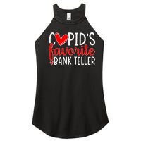 CupidS Favorite Bank Teller Funny Hearts ValentineS Day Women's Perfect Tri Rocker Tank