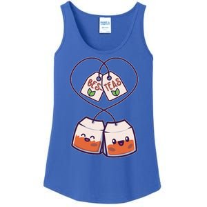 Cute Funny BesTeas Best Friend Tea Bags Ladies Essential Tank