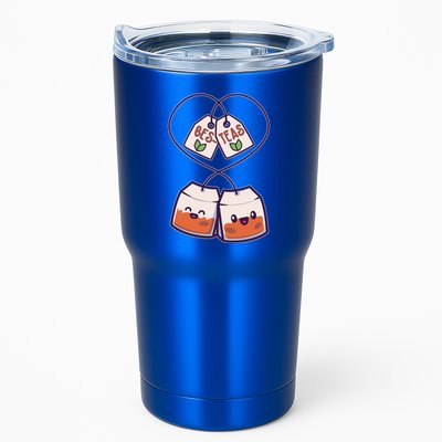 Cute Funny BesTeas Best Friend Tea Bags Tumbler