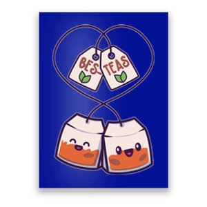 Cute Funny BesTeas Best Friend Tea Bags Poster