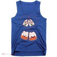 Cute Funny BesTeas Best Friend Tea Bags Tank Top