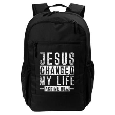 Christian Faith Bible Prayer God Savior Devotee Jesus Daily Commute Backpack