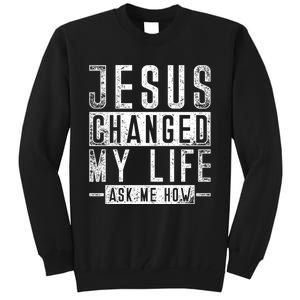 Christian Faith Bible Prayer God Savior Devotee Jesus Tall Sweatshirt