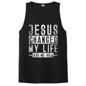 Christian Faith Bible Prayer God Savior Devotee Jesus PosiCharge Competitor Tank