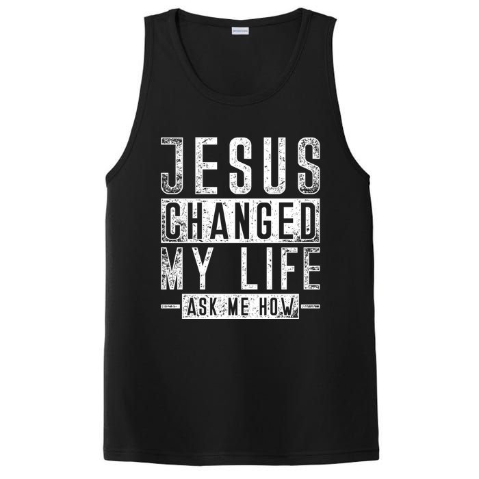 Christian Faith Bible Prayer God Savior Devotee Jesus PosiCharge Competitor Tank